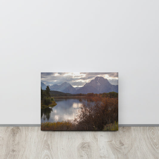 Autumn Sunset on the Tetons